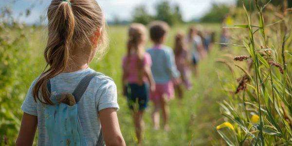 Klassenfahrt, Kinder lernen Natur kennen